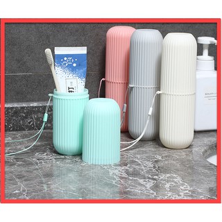 HỘP CỐC ĐỰNG BÀN CHẢI ĐÁNH RĂNG DU LỊCH VÀ HỘP 2 IN 1 TIỆN ÍCH