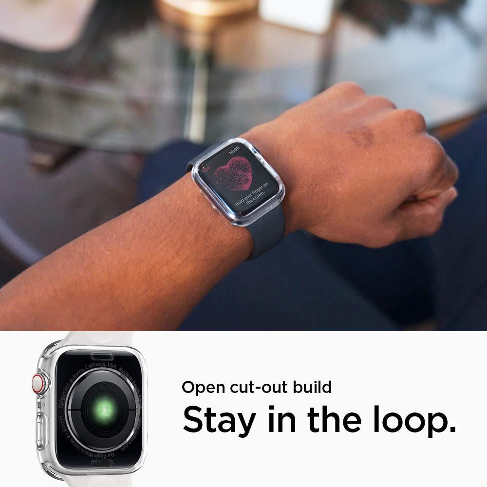 Ốp Lưng Apple Watch 40mm / 44mm Spigen Liquid Crystal Series 4/5/6/SE