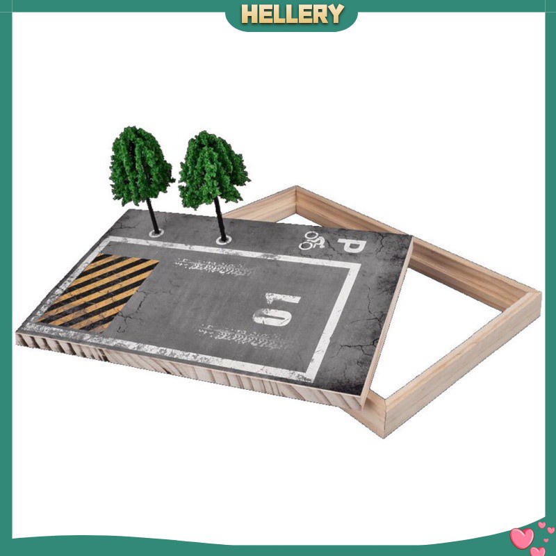 Mô Hình Trạm Đỗ Xe Hơi Tỉ Lệ 1: 24 Độc Đáo Diy