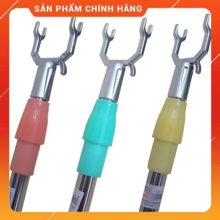 GẬY KHỀU QUẦN ÁO INOX KÉO DÀI, RÚT GỌN