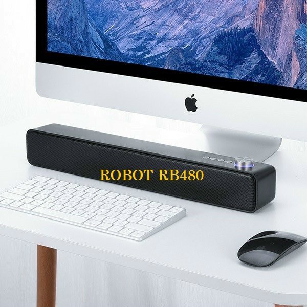 Loa Để Bàn Bluetooth 5.0 ROBOT RB480 10W Có Nút Điều Chỉnh Âm Lượng Tiện Lợi – CHÍNH HÃNG BẢO HÀNH 12 THÁNG