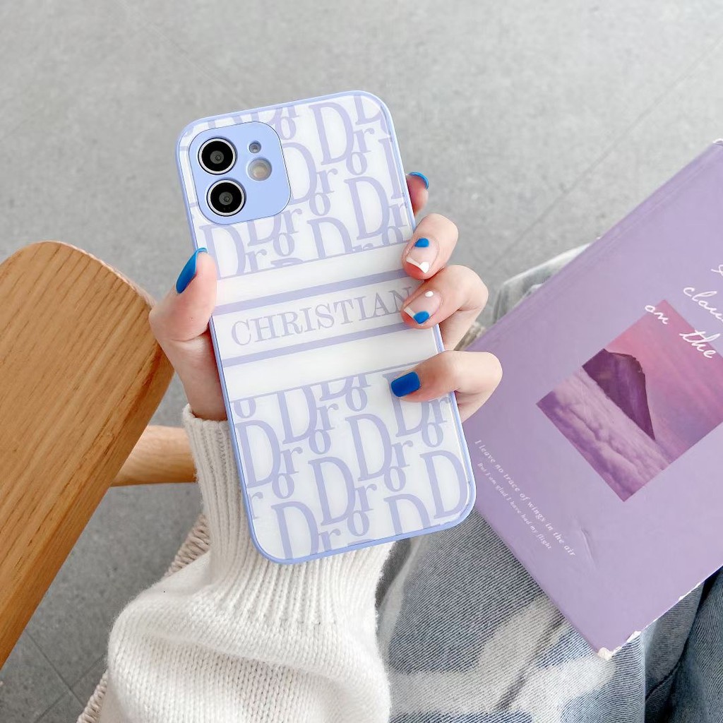 Ốp lưng IPhone cạnh vuông💕 Dior BVC 6/6plus/6s/6splus/7/7plus/8/8plus/x/xr/xs/11/12/13/14/pro/max/plus/promax BVC293