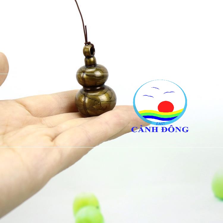 Chuông gió hồ lô phong thủy 6 chuông thu hút tài lộc sức khỏe trường thọ sang trọng