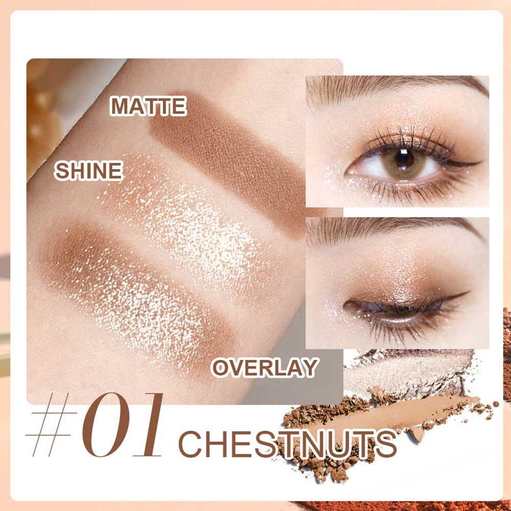 Bảng Phấn Mắt SACE Lady Hai Màu Mượt Mà Trang Điểm Tự Nhiên Z8P1