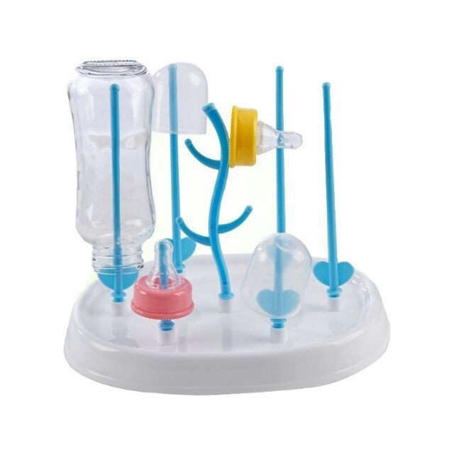 Khay/Giá úp bình sữa cho bé 7 thanh