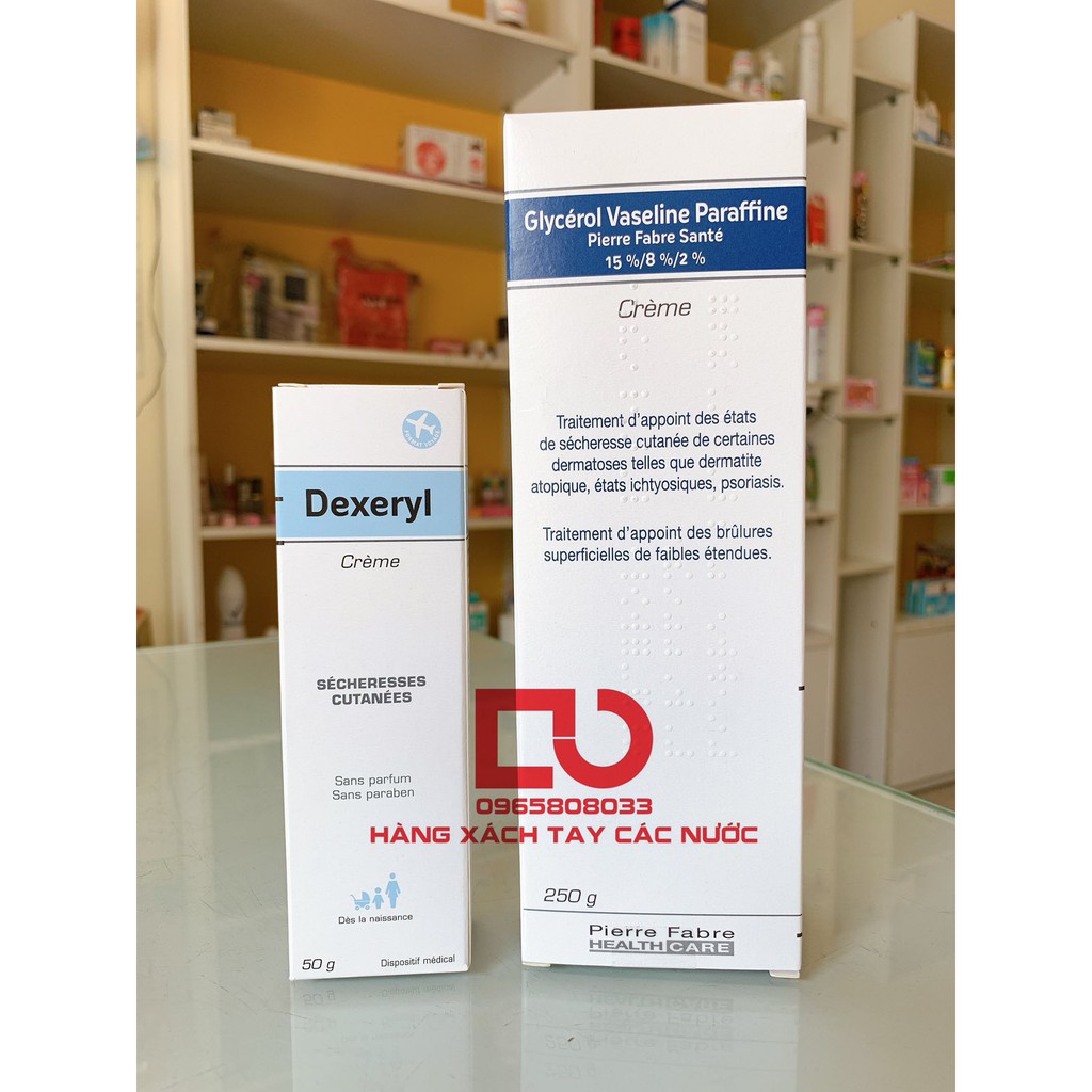 Kem Dưỡng Da, Trị Nẻ, Trị Chàm Dexeryl 50g, 250g