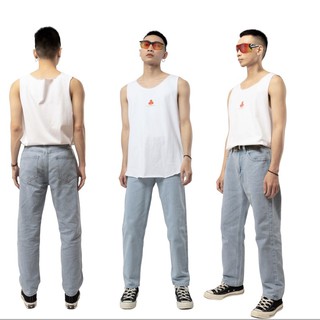 QUẦN JEANS NAM BASIC POKER.DICE FORM BAGGY ỐNG SUÔNG