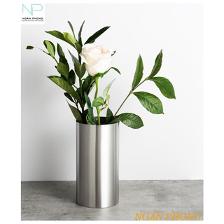BÌNH HOA TRÁNG TRÍ INOX 304