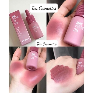 ( SẴN ) Son Peripera INK VELVET 28 MAUVEFUL NUDE ( HÌNH THẬT Ở CUỐI )