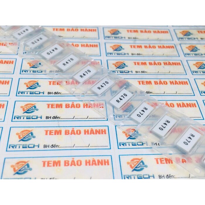 Combo 2 chiếc HTC3015C3W0R470F R470 1225 0,47R 1% 3W SMD điện trở phân cực ngược