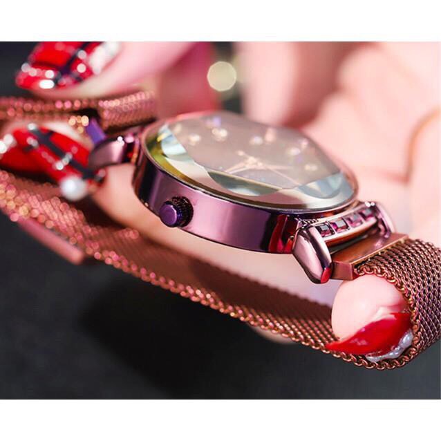 Đồng hồ thời trang nữ GoGoey dây kim loại sắc sảo Sr4792
