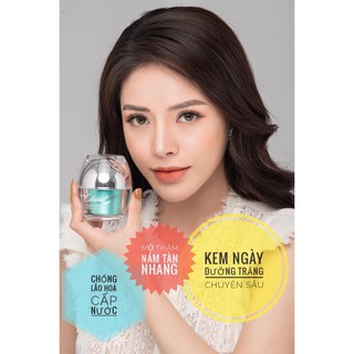 Kem dưỡng trắng da chống lão hóa aqua cloud x2up 50ml hàn quốc