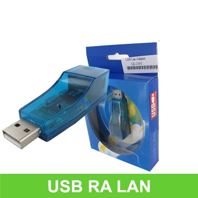 USB 2.0 ra Lan (Xanh)