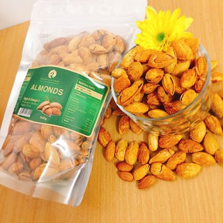 HẠT HẠNH NHÂN RANG BƠ 500 GR