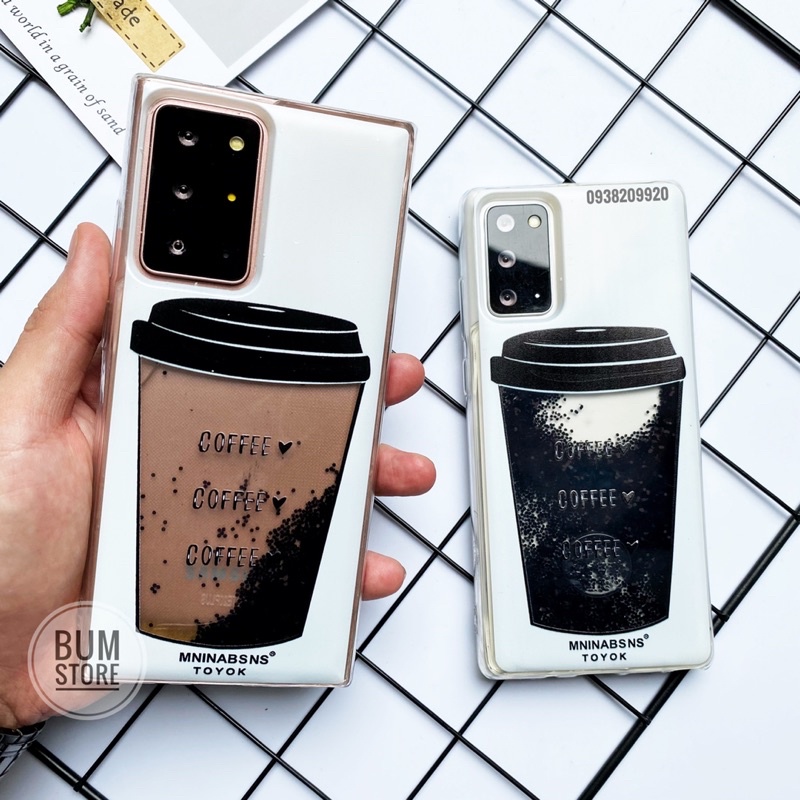 Ốp Lưng Dẻo Coffee Samsung Galaxy S20 Ultra / S20 Plus / Note 20 Ultra / Note 20 / S20 FE