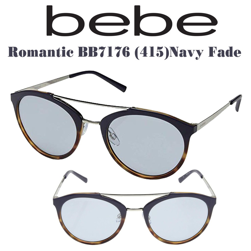 Kính BeBe Romantic BB7176 (415) Navy Fade chính hãng