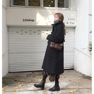 <Sale trái mùa > Áo Dạ Dáng Dài Ulzzang Hàn quốc 🌸FREESHIP🌸