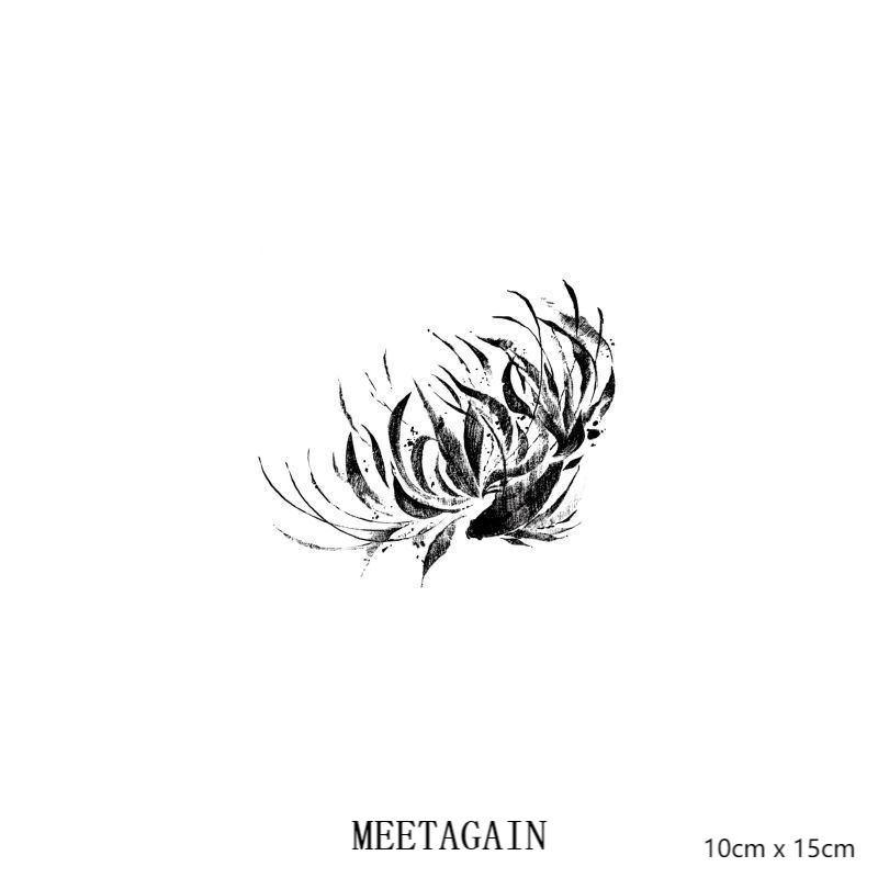 【MEET Magic Tattoo】Hình xăm dán tạm thời không thấm nước kích thước 10x15cm 15 ngày L-003