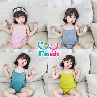 Đồ bộ 2 dây thun lạnh Minky Mom bé gái [ HOT SALE ] Đồ bộ thun Cotton