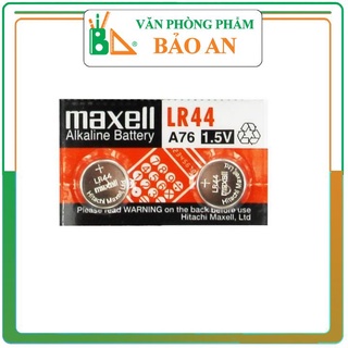 Pin lr44 a76 maxell loại pin: pin kiềm/ alkaline kích thước: pin lr44/ pin a76