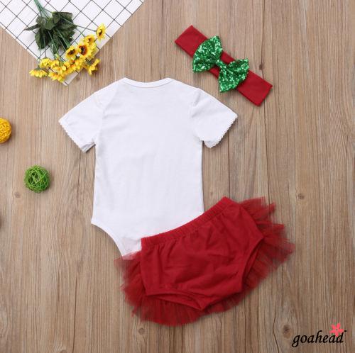 Set Áo Liền Quần Tã + Quần Short + Băng Đô Đáng Yêu Cho Bé