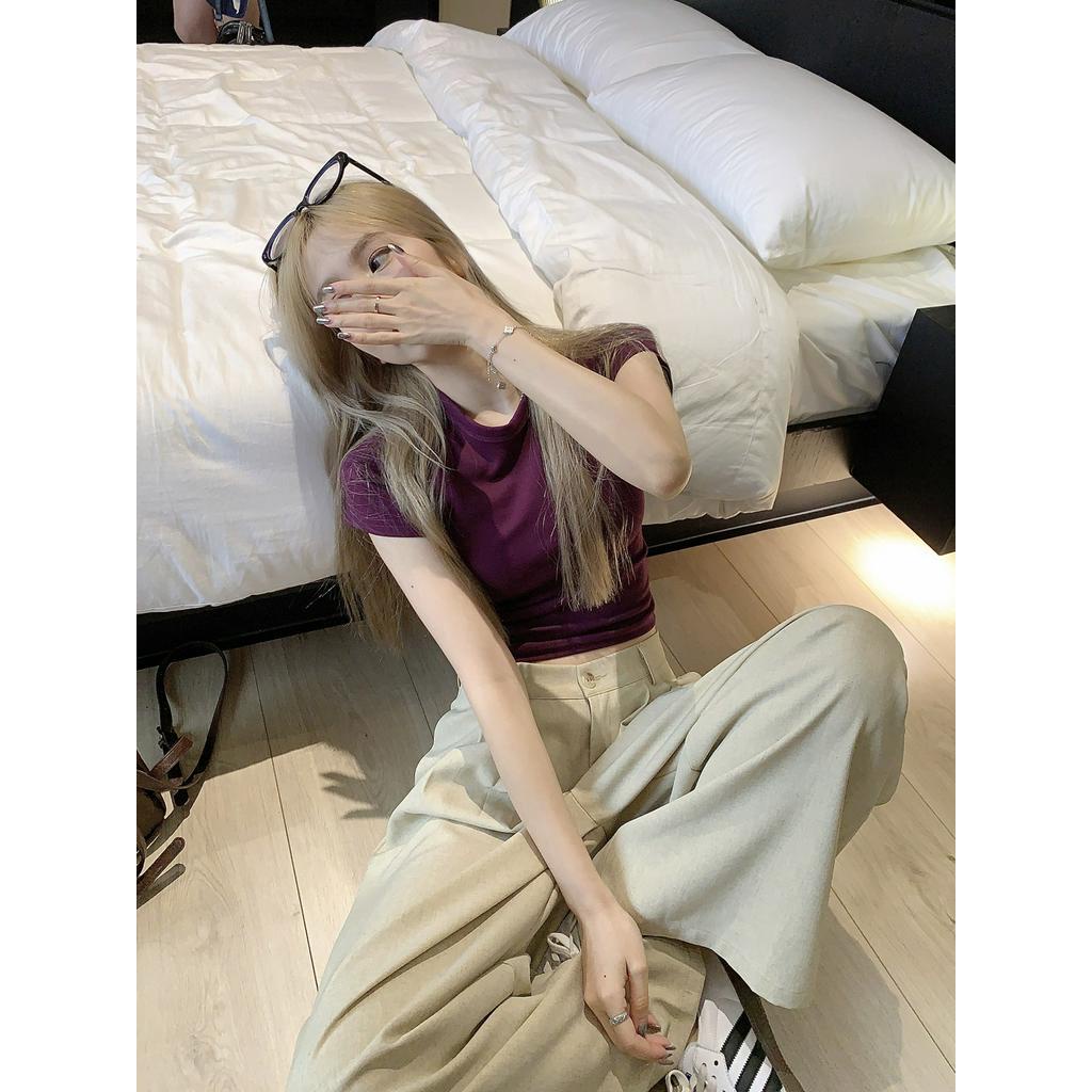 Áo Thun Ngắn Tay Dáng Rộng Thời Trang Cá Tính 63590