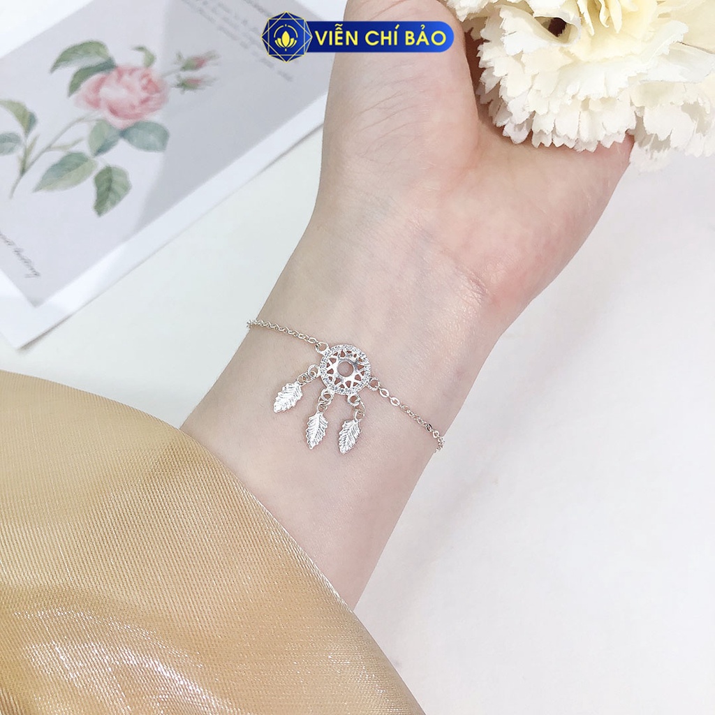Lắc tay bạc nữ Kẻ cắp giấc mơ chất liệu bạc 925 thời trang phụ kiện trang sức nữ Viễn Chí Bảo L400308