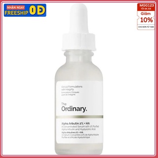 Tinh chất dưỡng trắng Alpha Arbutin 2% + HA - The Ordinary authenic_95