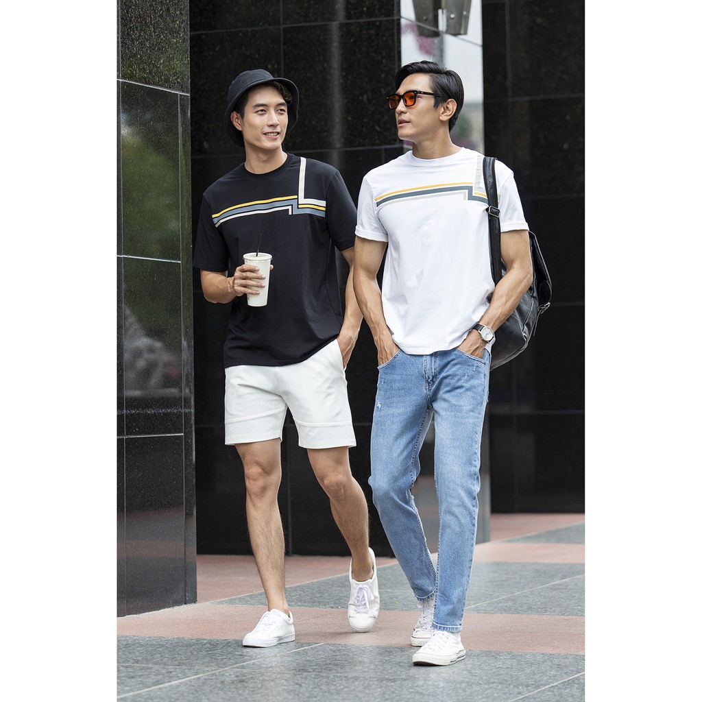 Áo thun nam BEN & TOD cotton cao cấp họa tiết phong cách đơn giản năng động S21022 | BigBuy360 - bigbuy360.vn