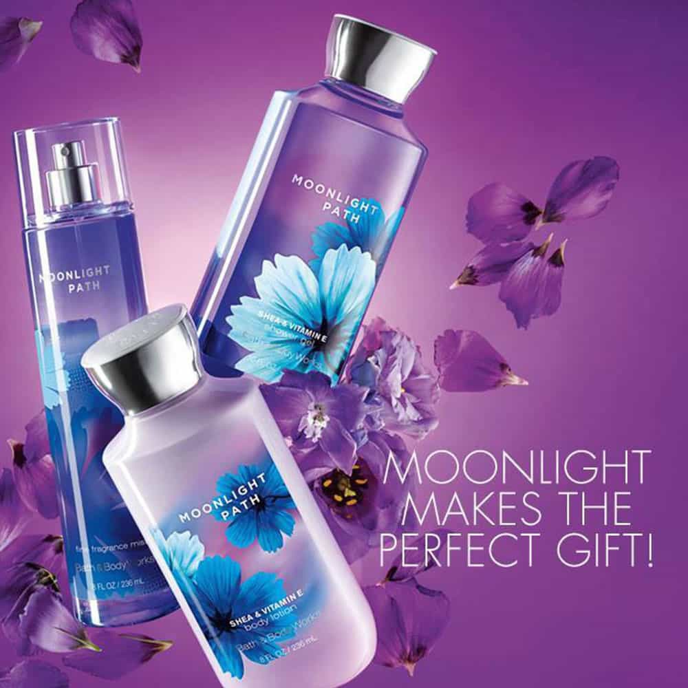 🍁BOM🍁 Xịt thơm Bath & Body Works Fine Fragrance Mist hương Moon Light Path 236ml | Thế Giới Skin Care