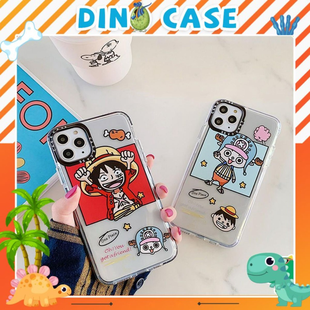 Ốp lưng iphone Đảo hải tặc Chất PM Cao Cấp Chống Trơn Trượt 6/6s/7plus/8/8plus/x/xs/xs max/11/11 promax DT02 Dino Case