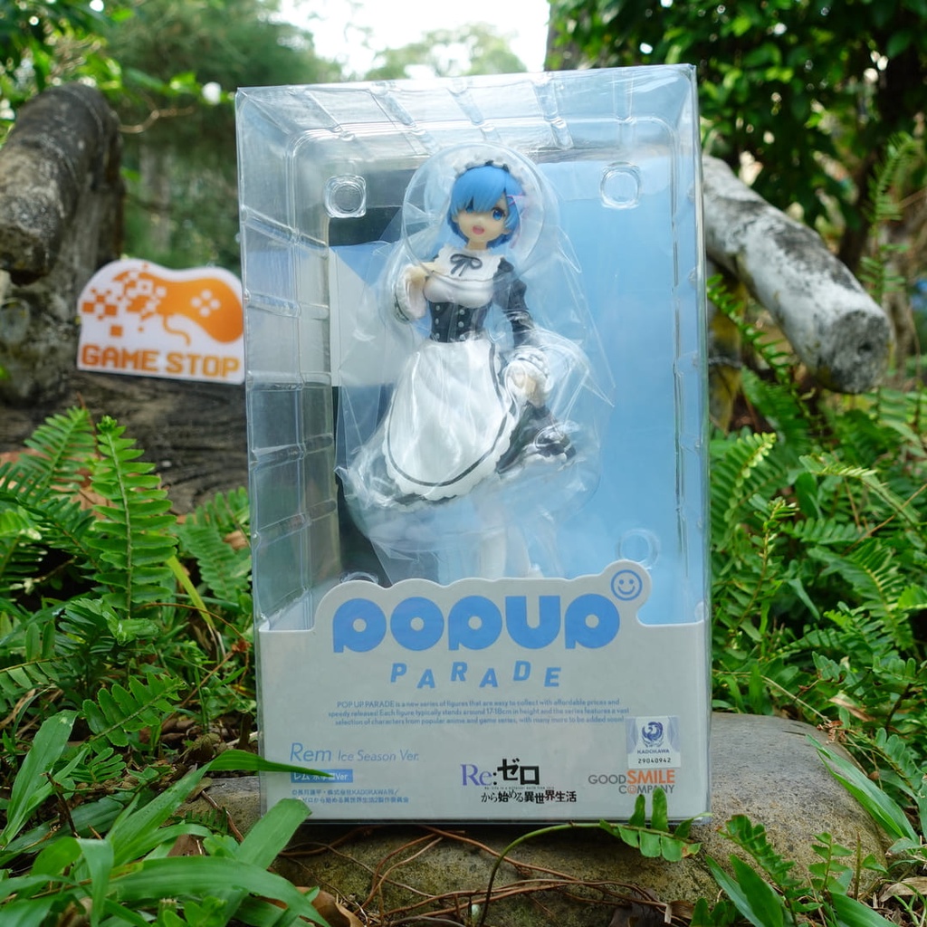 Mô hình Re Zero Rem 18cm Ice Season Ver POP UP PARADE Goodsmile Mô hình tĩnh Nhựa PVC CHÍNH HÃNG MỸ RZPUP01