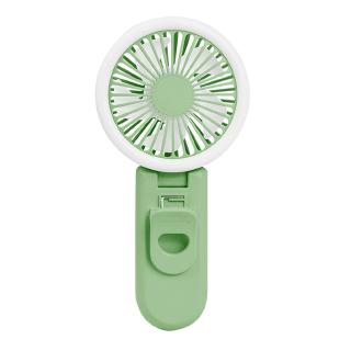 Quạt Mini Gắn Đèn Led Hỗ Trợ Chụp Ảnh
