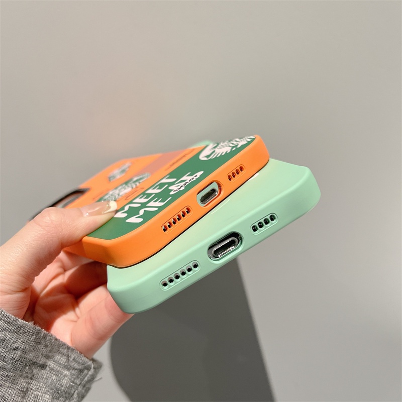 Casetifg New Casing Coffee Brand Star Buck With Box Phone Case Compatible For iPhone 14 Plus 11 12 13 14 Pro Max XS MAX XR Shockproof TPU Liquid Silicone Cover