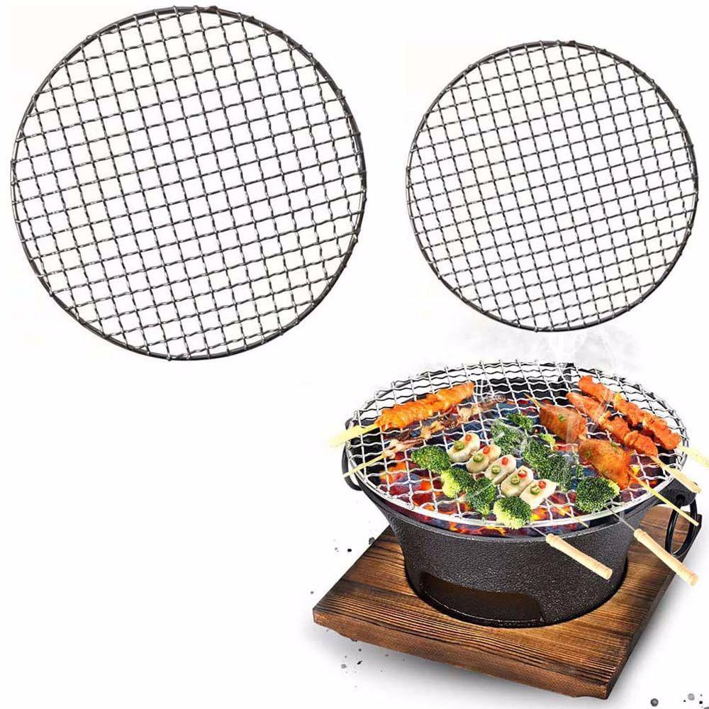 Tấm Lưới Tròn Lót Vỉ Nướng BBQ Ngoài Trời Chống Dính Tiện Dụng