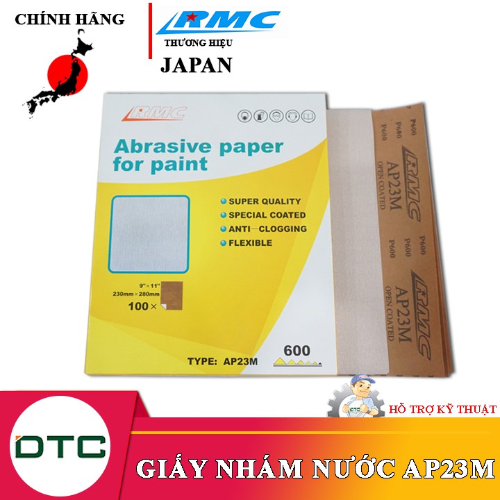 Giấy nhám RMC AP23M - hàng Nhật chất lượng cao