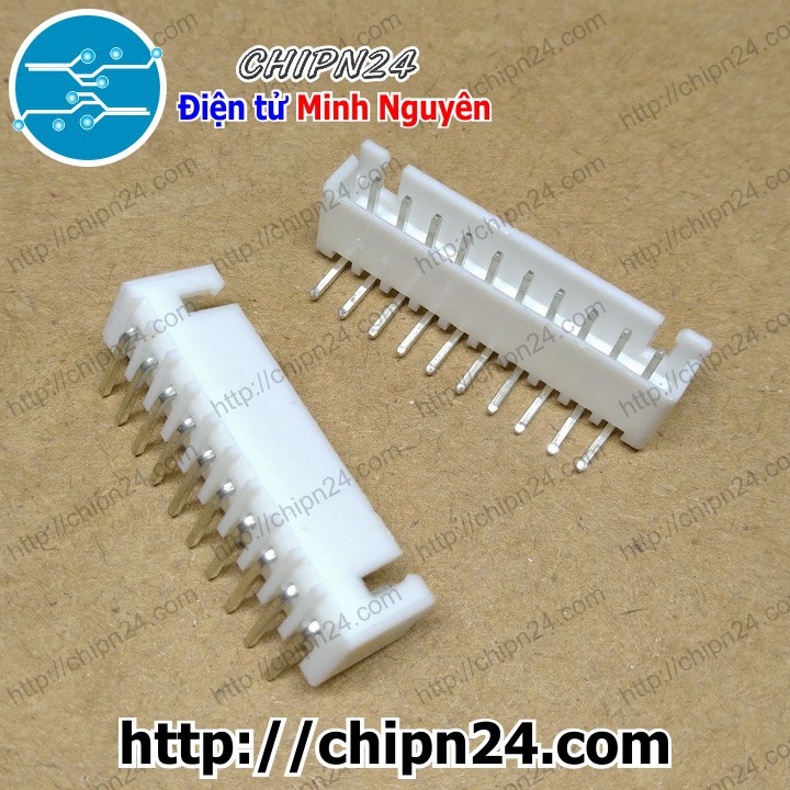 [10 CÁI] Header 10P XH2.54-10P Đực Cong