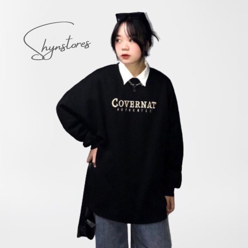 Áo nỉ sweater nữ Shynstores - áo nỉ da cá dài tay cao cấp vải đẹp freeship