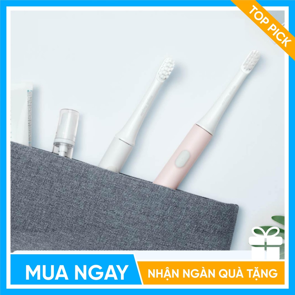 Bàn Chải Điện Tự Động Đánh Răng [Sale Lớn] Thế hệ mới, Công Nghệ IPX7 hiện đại dành cho răng nhạy cảm