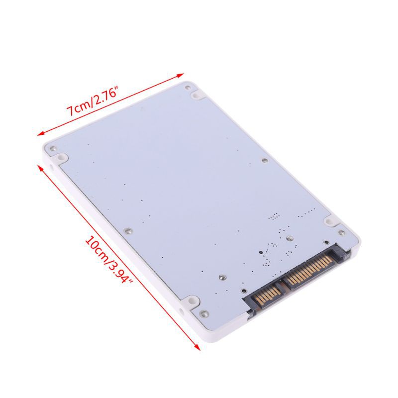 Bộ Chuyển Đổi Alli 1.8 &quot;Micro Sata 16 Pin Ssd Sang 2.5&quot; Sata 22pin Hdd Kèm Hộp Đựng