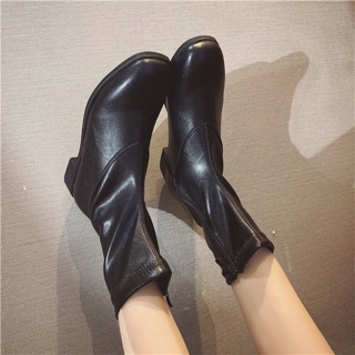 𝗢𝗥𝗗𝗘𝗥 𝗤𝗨𝗔̉𝗡𝗚 𝗖𝗛𝗔̂𝗨 | Boot da dây kéo thời trang