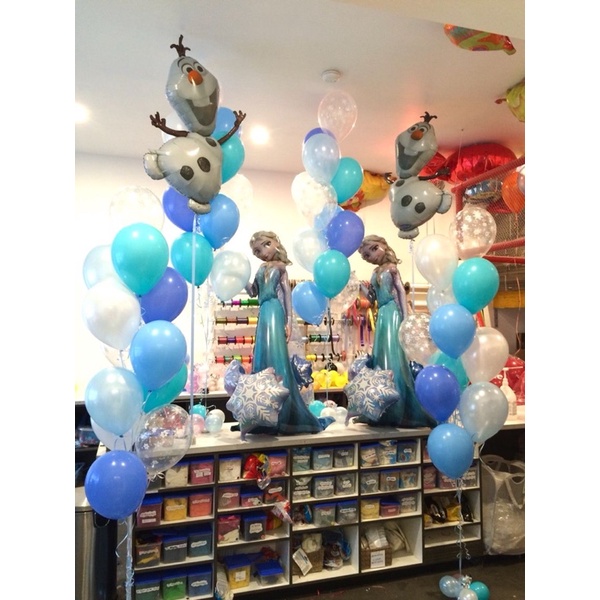 Bóng hình elsa, frozen balloons air walker xuất khẩu 144cm