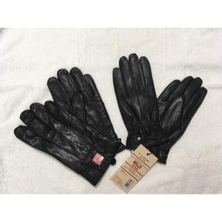 Gang tay da cảm ứng lót lông MuJi Nhật Bản