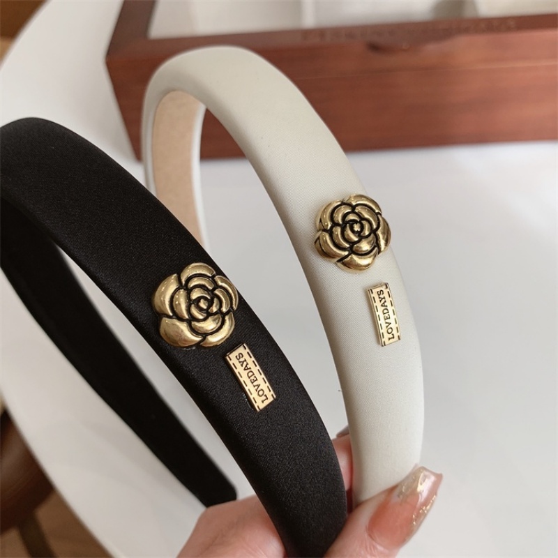 Băng Đô Cài Tóc Họa Tiết Hoa Thời Trang Hàn Quốc