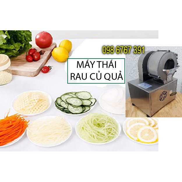 Máy thái củ quả đa năng thái sợi thái lát khoai tây khoai lang củ cải dưa chuột đu đủ cà rốt bắp cải