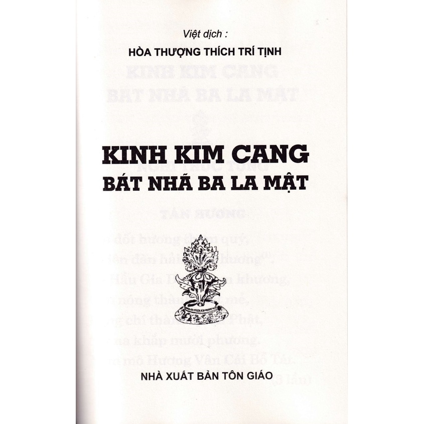 Sách - Kinh Kim Cang Bát Nhã Ba La Mật