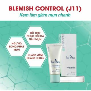 Kem làm giảm mụn nhanh - Blemish Control J11