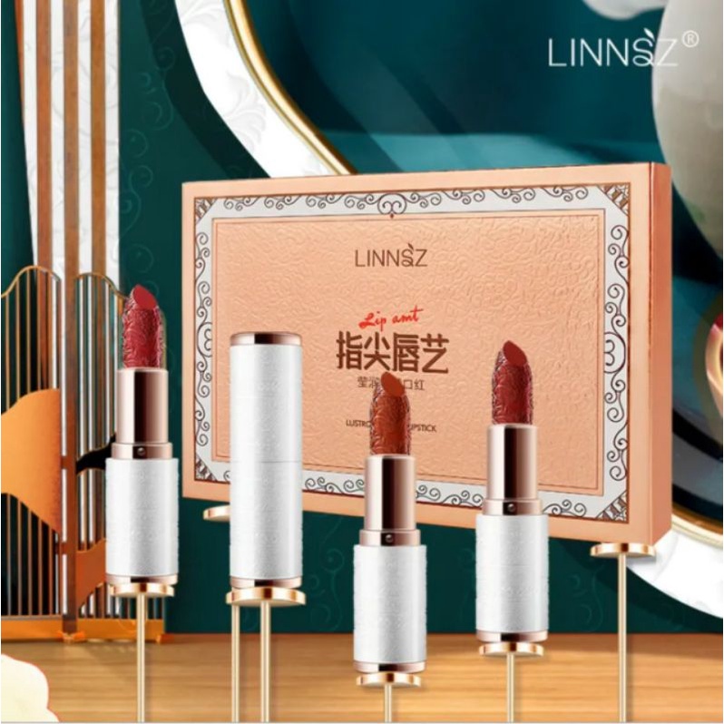 Set son môi nghệ thuật cá tính hộp 4 thỏi làm quà tặng đậm chất | BigBuy360 - bigbuy360.vn