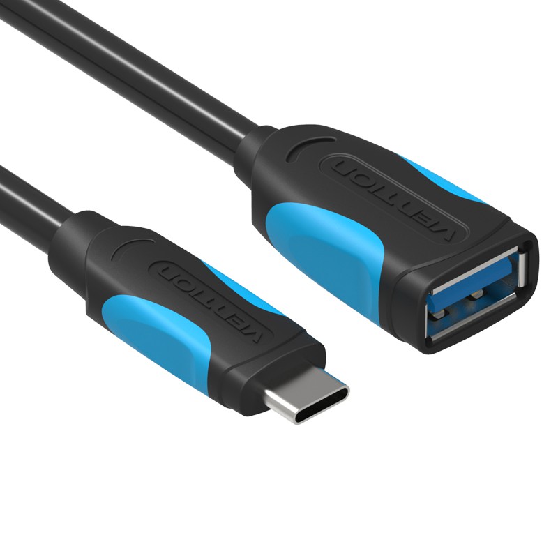 Type C - Cáp chuyển đổi USB 3.0 sang Type-C OTG dài 25cm Vention