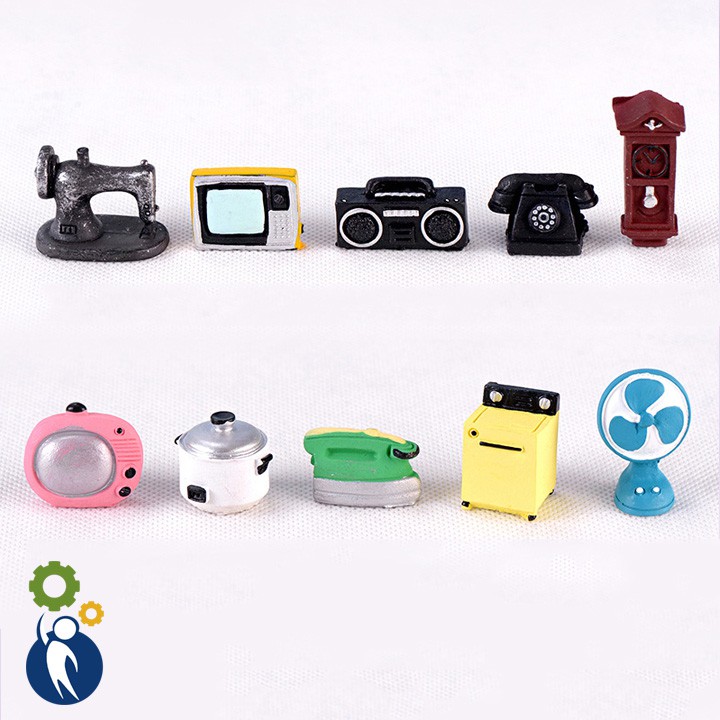 Máy Cát Sét 3x0.8cm, Mô hình mini trang trí